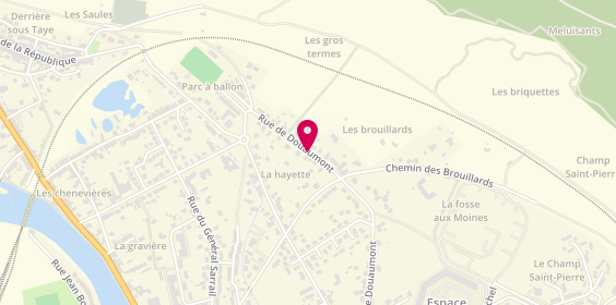 Plan de LEFEVRE Bénédicte, 59 Rue de Douaumont, 55430 Belleville-sur-Meuse