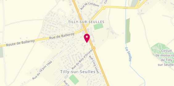 Plan de GUILMEAU Anne, 5 Rue de Juvigny, 14250 Tilly-sur-Seulles