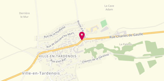 Plan de MAYEUX Jeanne, 15 Ter Rue Charles de Gaulle, 51170 Ville-en-Tardenois