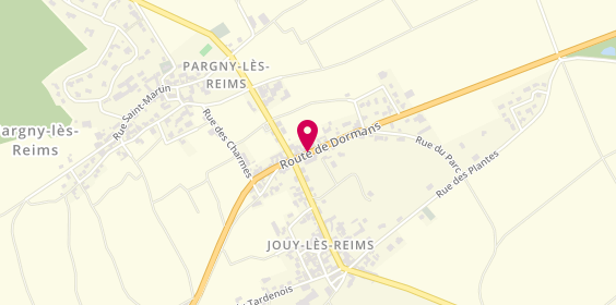 Plan de NONAT Estelle, 19 Route de Dormans, 51390 Pargny-lès-Reims