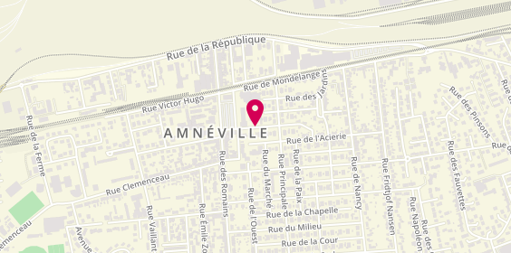 Plan de DEVISE URBOS Hélène, 1A Rue des Haies, 57360 Amnéville