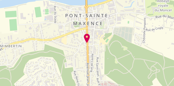 Plan de GODDERIDGE Carole, 42 Rue Georges Decroze, 60700 Pont-Sainte-Maxence