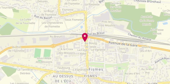 Plan de Vermeulen-GUCKERT Christine, 11 Rue Hildevert Lefèvre, 51170 Fismes