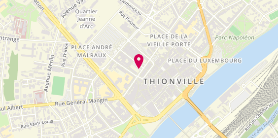 Plan de CLOSE Claire, 21A Place Turenne, 57100 Thionville