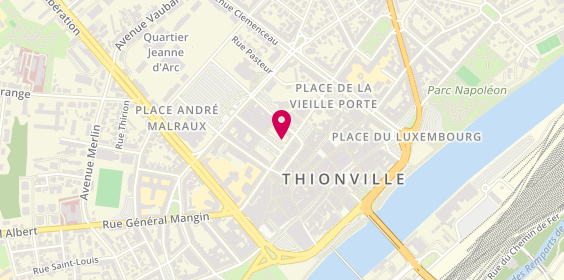 Plan de TOSI Sophie, 2A Place de Turenne, 57100 Thionville