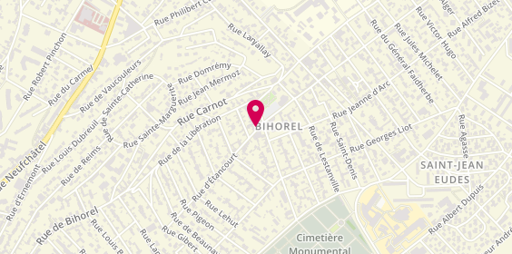 Plan de CORRUBLE Marie Hélène, 31 Rue d'Etancourt, 76420 Bihorel