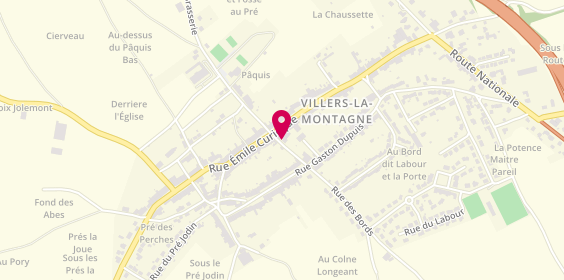 Plan de BRAGA Emmanuelle, 2 Bis Rue du Calvaire, 54920 Villers-la-Montagne