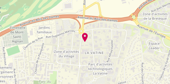 Plan de TERRIER Marie, Immeuble Athena
14 Route d'Houppeville, 76130 Mont-Saint-Aignan