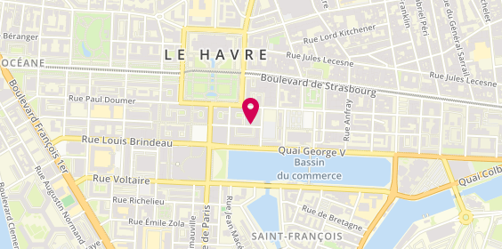 Plan de LEBOURGEOIS Cloé, 169 Rue Victor Hugo, 76600 Le Havre