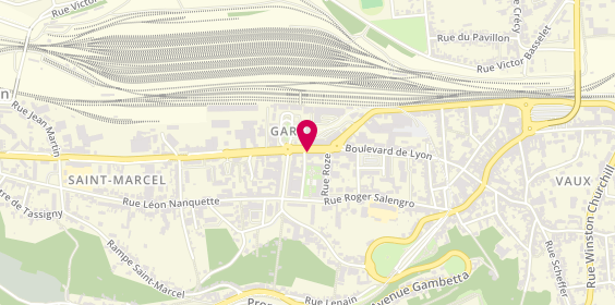Plan de BENOIT Mélanie, 10 Boulevard de Lyon, 02000 Laon