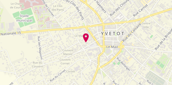 Plan de VITTECOQ Marion, Residence du Manoir
8 Rue du Manoir, 76190 Yvetot