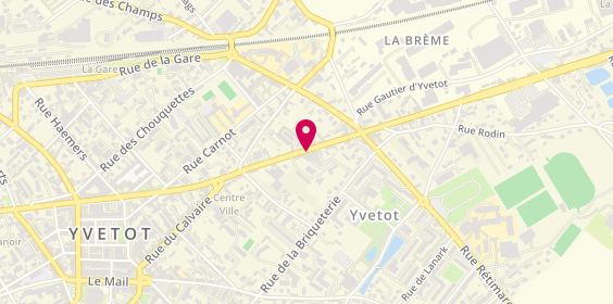 Plan de LAPARRA Yveline, 20 Avenue Georges Clemenceau, 76190 Yvetot
