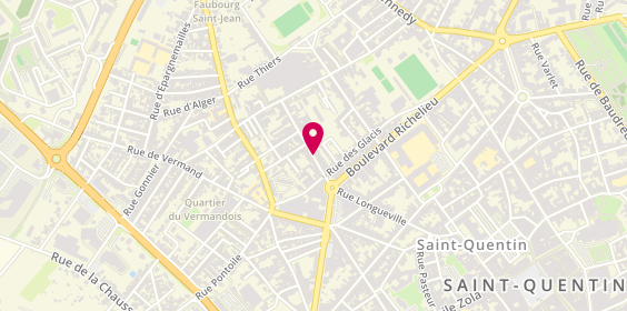 Plan de RITOURET Brigitte, 18 Bis Rue Calixte Souplet, 02100 Saint-Quentin