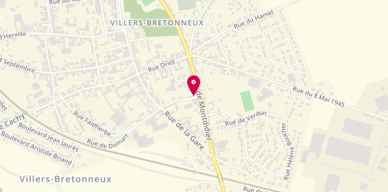 Plan de VANDEMOORTELE Marion, 15 Rue Jean Luc Petit, 80800 Villers-Bretonneux