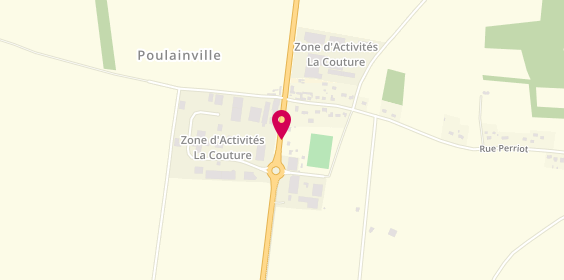 Plan de CAUX Annabelle, 1238 Route Nationale, 80260 Poulainville