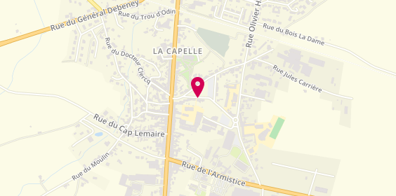 Plan de JORAND Gaëlle, 14 Place de la Demi Lune, 02260 La Capelle