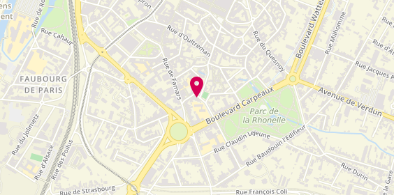 Plan de DELANNAY Philippe, 37 Place de la Barre, 59300 Valenciennes