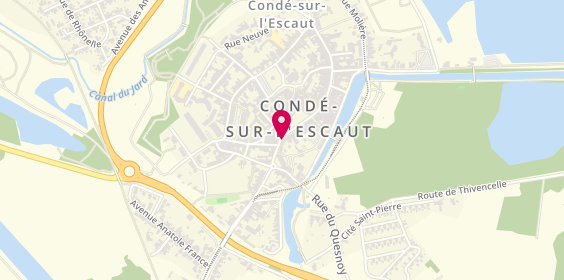 Plan de CROENNE Marion, 41 Place Pierre Delcourt, 59163 Conde Sur Escaut