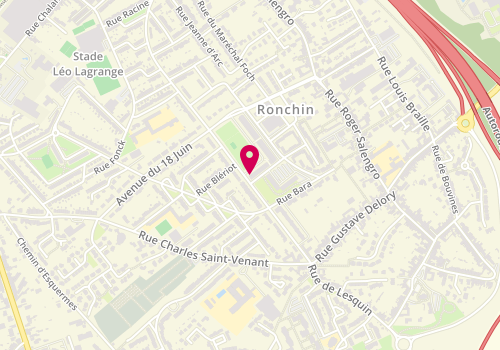 Plan de GRAVE Alexia, 20 Place du General de Gaulle, 59790 Ronchin