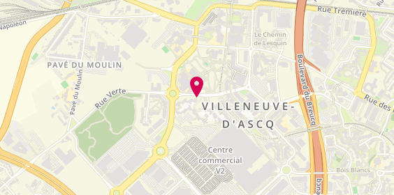 Plan de STIENNE Karine, Chemin des Vieux Arbres 4/12, 59650 Villeneuve-d'Ascq
