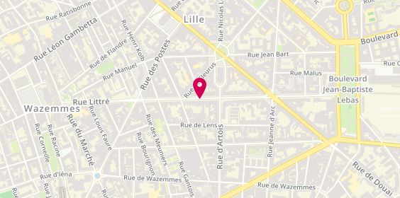 Plan de BOUCHEND'HOMME Manon, Maison Médicale
29 Rue Hegel, 59000 Lille