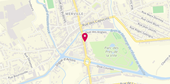 Plan de Bourdrez-POITOU Marie-Christine, 27 Rue du Général de Gaulle, 59660 Merville