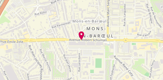 Plan de DOPCHIE Muriel, 22 Avenue Robert Schuman, 59370 Mons-en-Barœul