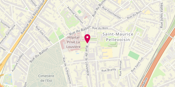 Plan de LESAGE Marie, Residence Les Hauts de S
126 Rue de la Louvière, 59800 Lille