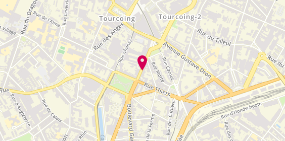 Plan de DUTILLEUL Marie, 29 Rue Faidherbe, 59200 Tourcoing