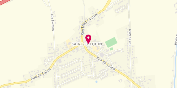Plan de DRUEZ Aline, 14 Grand Place, 62370 Saint-Folquin
