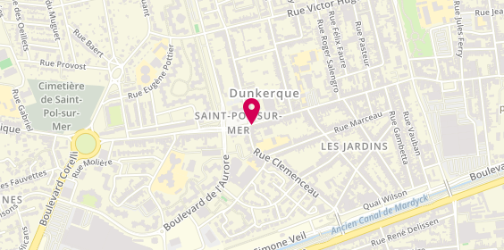 Plan de DEPOERS Jean Pierre, 343 Rue de la Republique, 59430 Saint Pol Sur Mer