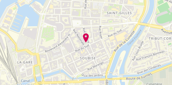 Plan de HALIMI Rachel, 5 Place Saint Éloi, 59140 Dunkerque